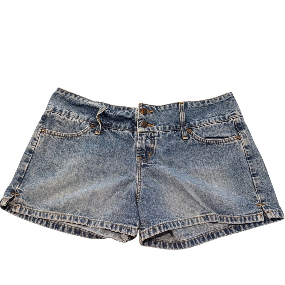 Vintage Y2K L.E.I Low Rise Shorts Juniors 15 Booty Shorts Festival Boho Western